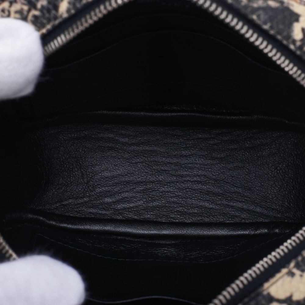 Saint Laurent Python Pattern Shoulder Bag Black B… - image 8